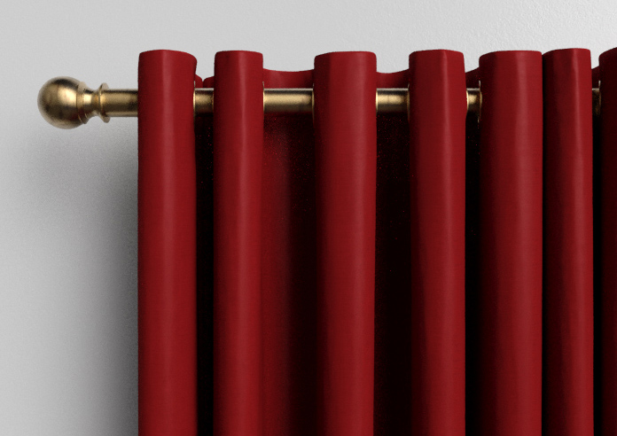 Shima Faux Silk, Wine - Made to Measure Curtains - Image 12